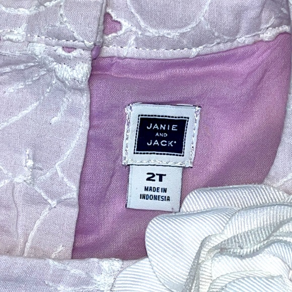 Janie and Jack Sleeveless Floral Lace Top 2T - Picture 10 of 11